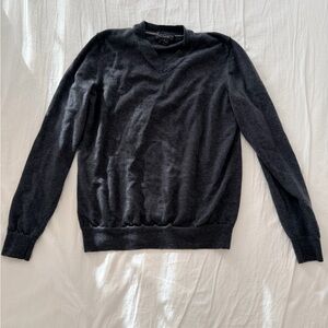 Bloomingdale's Men's Charcoal Sweater